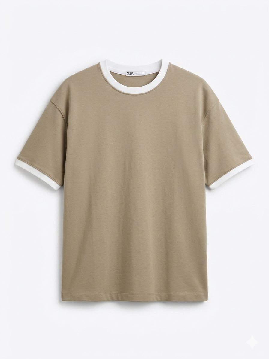 KH Premium Basic - قطن ثقيل بـ Ringer Detail