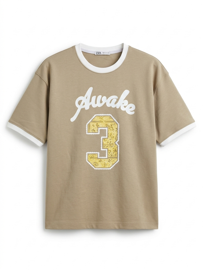 Awake | Oversized Cotton Tee | KH Streetwear