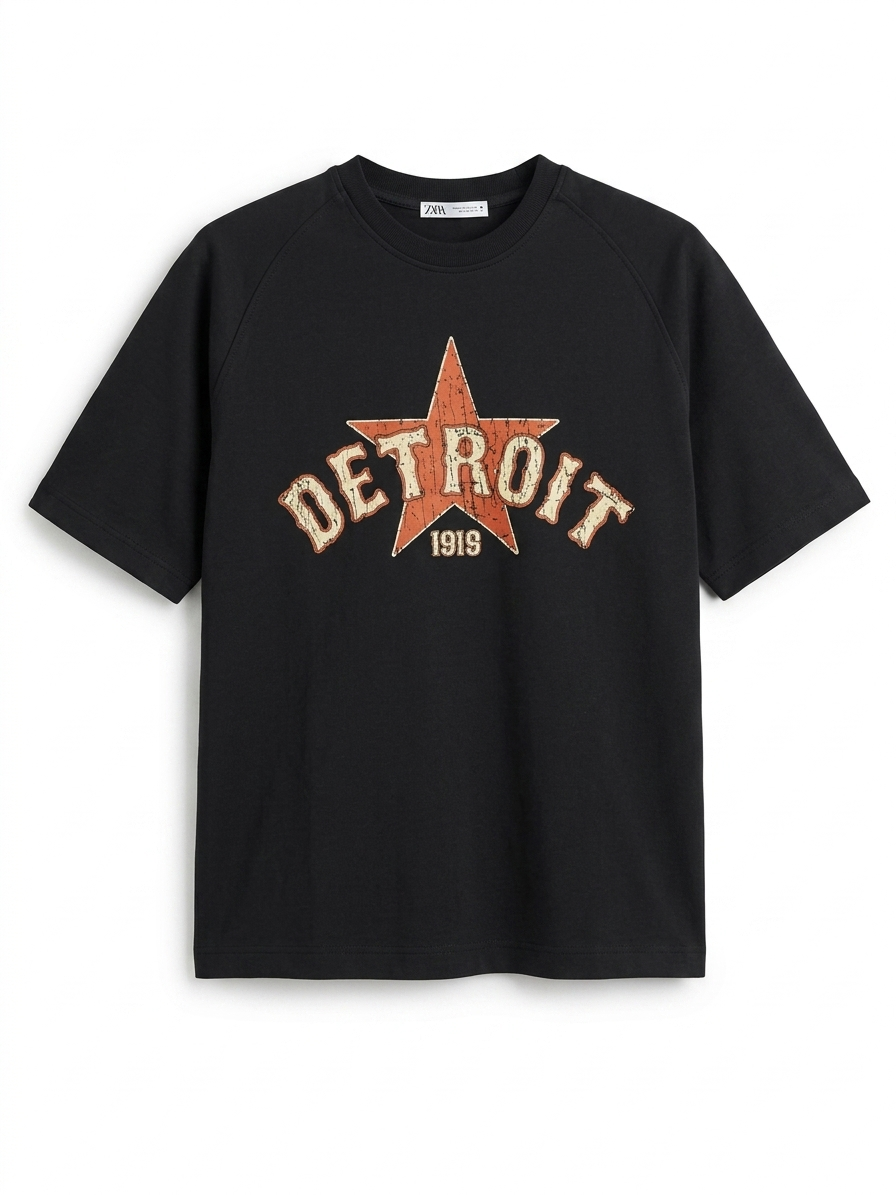 تيشيرت KH Star Box Fit - Detroit Style