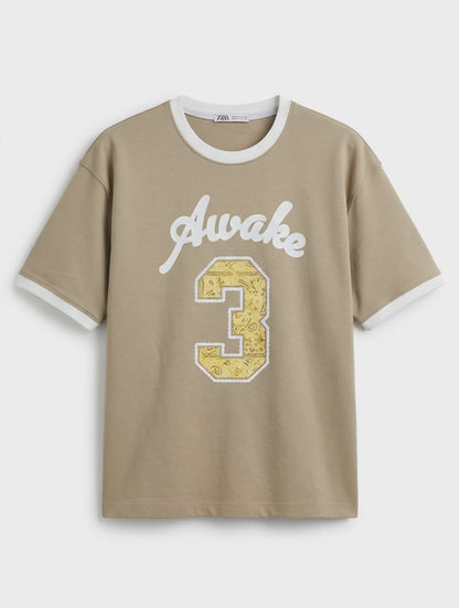 Awake | Oversized Cotton Tee | KH Streetwear